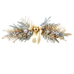 Guirnalda de Lujo Dorada para Árbol de <span class=keywords><strong>Navidad</strong></span> y Set de Decoración con Guirnalda de Oropel Dorado para Fiestas Navideñas y Decoración del Hogar - Product Image 3