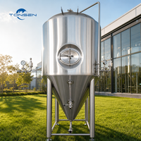 Équipement de brassage de bière artisanale Tonsen, cuve de fermentation en acier inoxydable 304 avec garantie de 5 ans