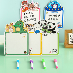Tableau à dessin effaçable pour enfants, double face, en plastique, jouet éducatif pour enfants de 3 à 6 ans, unisexe - Product Image 3