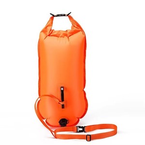 Boya Inflable para Natación, Bolsa Impermeable <span class=keywords><strong>de</strong></span> PVC con Doble Cámara <span class=keywords><strong>de</strong></span> Aire y Cinturón para Deportes Acuáticos - Product Image 1