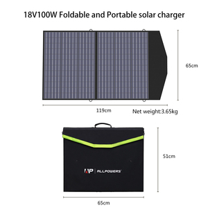 Panneau solaire en polyocristallin 100 w, avec Ports Usb, 50 w, à bas <span class=keywords><strong>prix</strong></span> - Product Image 3