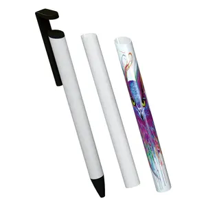 Склад США, лидер продаж, сублимационная ручка, металлическая оболочка, прямая сублимационная пустая ручка белого цвета