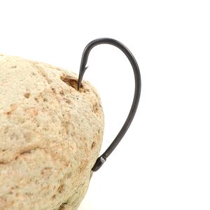 Hameçons de pêche à la carpe <span class=keywords><strong>Hirisi</strong></span> avec oeil Micro barbe hameçons de pêche en acier à haute teneur en carbone revêtus de PTFE X915 - Product Image 3