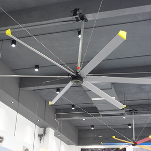 พัดลมเพดาน HVLS ยี่ห้อ <span class=keywords><strong>JULA</strong></span> จากผู้ผลิตจีน ขนาด 10/13 ฟุต 6 ใบพัด - Product Image 4