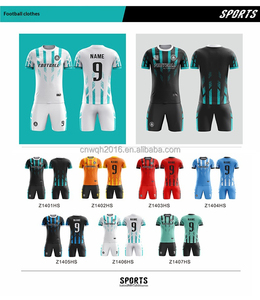 Divisa da <span class=keywords><strong>Calcio</strong></span> Personalizzata Professionale Azzurro-Bianco-Mimetica con Sublimazione - Maglia da <span class=keywords><strong>Calcio</strong></span> di Alta Qualità per la Tua Squadra - Product Image 4
