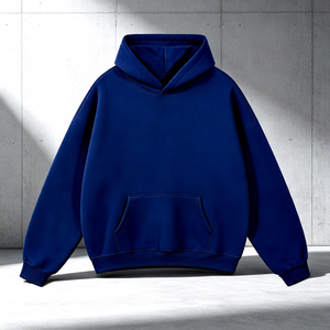 Sweat à capuche oversize en molleton 100 % coton de haute qualité 2026, motif araignée 3D pour impression en relief, manches longues, col 555 - Product Image 1
