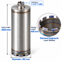 Foret diamanté humide pour le perçage du béton et de la maçonnerie - Foret diamanté monobloc haute résistance pour outils électriques professionnels