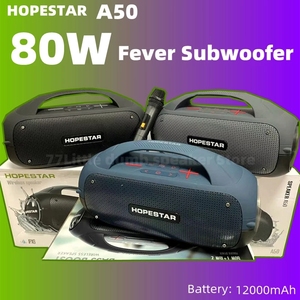 ร้อนขาย <span class=keywords><strong>Tribit</strong></span> 80วัตต์พรรคพลังงานสูงแบบพกพาไร้สายกันน้ำสำหรับสระว่ายน้ำลำโพงฟันสีฟ้าที่มีไมโครโฟน A50 - Product Image 3