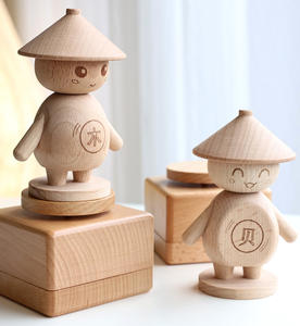 <span class=keywords><strong>Caja</strong></span> <span class=keywords><strong>de</strong></span> Música <span class=keywords><strong>de</strong></span> Marionetas Creativa <span class=keywords><strong>de</strong></span> Alta Calidad, Adorno Coleccionable Hecho a Mano, Divertida <span class=keywords><strong>Caja</strong></span> <span class=keywords><strong>de</strong></span> Música Giratoria <span class=keywords><strong>de</strong></span> Madera para Niños - Product Image 6