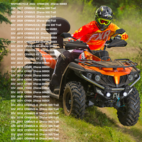 Différentiel arrière, essieu arrière pour CF 500 800 UTV U8 UFORCE 800 500 QUAD GO KART Q530-330000-10001
