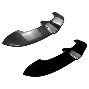 Mini Rear Spoiler Wing Shaped Piano Black Carbon Fiber Texture ABS For F55 F56 2014-24 - Product Image 5