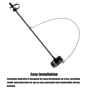 FO Quick <strong>Set</strong> Durable Portable Weather-Resistant Manual UV Protection <strong>Umbrella</strong> Easy-to-Install Break-Up Country Camo Treestand - Product Image 4