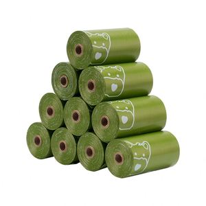 Home <b>Compostable</b> Biodegradable Pet Waste <b>Bags</b> Eco Friendly Dog Poop <b>Bags</b> - Product Image 1