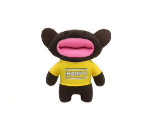 Juguete de peluche Happy de 25Cm, animal de peluche suave para niños, regalo de cumpleaños, juguete unisex para aliviar el estrés - Product Image 1