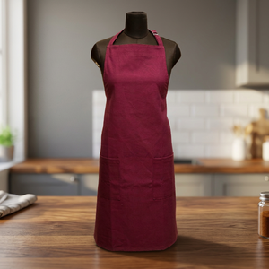 Delantal de Cocina Reutilizable Ecológico de Primera Calidad con Algodón Orgánico Resistente al Agua y Duradero para Uso Profesional - Product Image 1