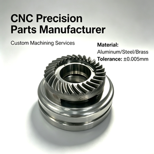 Pièces de transmission aérospatiale usinées sur mesure par CNC, engrenages industriels, actionneurs articulés pour la robotique, entraînements de propulsion marine - Product Image 1
