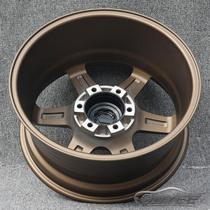 Fonyee للأشعة TE37 على الطرق الوعرة 4x4 الذهب 6 تكلم ثقوب العروة Huecos ماج الألومنيوم عجلات سيارة ركاب السيارات Rines جنوط لنيسان - Product Image 4