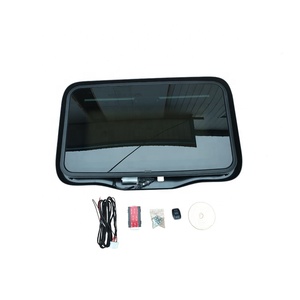 Venta al por mayor de fábrica, piezas de automóviles, techo solar, mercado de accesorios, techo solar universal eléctrico, tragaluz de vidrio, ventanas de coche SC750S 750x450mm - Product Image 1