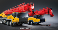 Grue mobile TopBrand STC500C5-8 50T 56.0m avec moteur pour le chargement de conteneurs en port et la manutention de marchandises sur les sites de projets