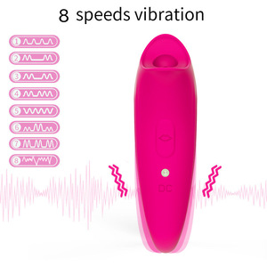 Purple Bird Sucker Vibrador de 8 frecuencias Masturbador femenino con clítoris Punto G y masajeador de coqueteo de succión de senos - Product Image 2