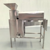 Geavanceerde technologie passievrucht ontpitmachine industriële fruitpitter aardbeienpulper sap pulp