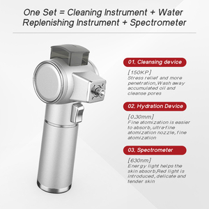 Meiboyi High-end Hydra Nano High Pressure Steamer MIst Água Oxigênio Pulverizador De Beleza Salão De Beleza Facial Spray Injector Uso Doméstico Dispositivo - Product Image 3