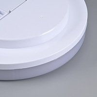 Plafonnier LED étanche IP65 avec capteur radar, design moderne et minimaliste pour couloirs, balcons, salons, triple protection