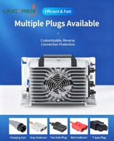 Meilleur chargeur de batterie portable haute intensité 2000W 20A 30A 35A 48V 60V 72V pour chariot élévateur, autolaveuse, gerbeur, véhicule électrique IP67