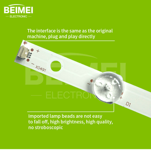 Tira <span class=keywords><strong>de</strong></span> luz Led 3P60UK006-A Tv tira Led para <span class=keywords><strong>Haier</strong></span> LS60A31 LS60AL88U61 11 unids/set Barra <span class=keywords><strong>de</strong></span> luz <span class=keywords><strong>de</strong></span> retroiluminación <span class=keywords><strong>de</strong></span> televisión Led - Product Image 5