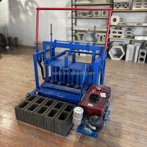 Diesel Powered 12p đầy đủ điện di động xi măng gạch máy bán tốt ở nước ngoài xi măng cắt và hình thành máy - Product Image 4