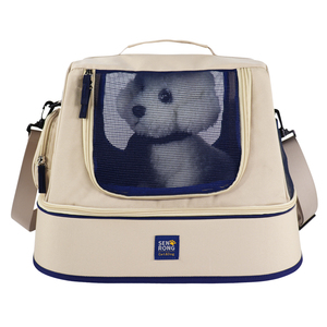 Sólido Poliéster Cremallera Perros pequeños gatos Versátil estilo casual CÓMODO Desmontable coche perrera para mascotas de Vietnam - Product Image 4