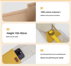 Moda Eco-friendly Nylon Outdoor Pet transportadora mochila com sólido estilo botão encerramento 10kg capacidade para cães - Product Image 6