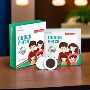 Parche para la tos por infrarrojos al por mayor, Parche de terapia herbal suave y seguro para una comodidad calmante de acción rápida - Product Image 1