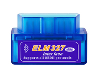 Escáner de diagnóstico OBD2 Elm327 V2.1 mini elm327 BT, herramienta de diagnóstico ELM 327 BT, interfaz para automóvil, lector de códigos de averías del motor.