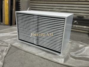 ארון תצוגה רב תכליתי ממתכת עם מגירות לדוגמיות אריחי רצפה גדולים, כולל משטח דמוי סלע, מתאים למדפי חנות. - Product Image 6