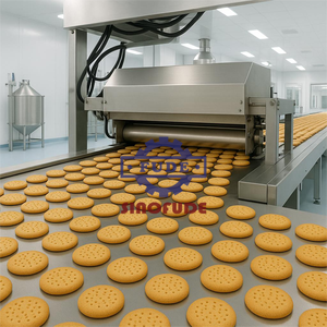 Hoàn toàn tự động cupcake Máy làm bánh hoàn toàn tự động máy lớp bánh dây chuyền sản xuất Madeleine Máy làm bánh - Product Image 1