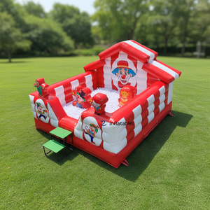 <span class=keywords><strong>Castillo</strong></span> Inflable Personalizado Azul para Fiestas, <span class=keywords><strong>Castillo</strong></span> Inflable con Tobogán Interior para Niñas, Diseño de <span class=keywords><strong>Elsa</strong></span> - Product Image 3