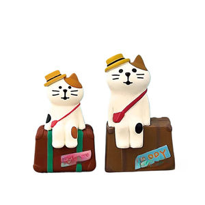 Figurines de style japonais Qingh, Zone touristique, Boîtes mystères tendance Zakka, Décoration de scène, Artisanat en résine, Miniatures - Product Image 4