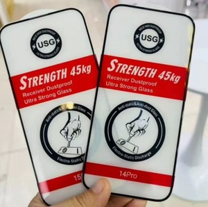 Protection d'écran en <span class=keywords><strong>verre</strong></span> trempé anti-rayures pour iPhone Series, couverture complète, haute clarté - Product Image 3