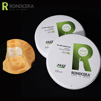 Bloc de zircone avancé Rondcera Pro-ML pour préparations d'onsyle à invasivité minimale – Zircone 5D innovante à contour complet