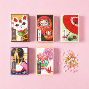 Bonbons artisanaux japonais Konpeito à la fraise et au matcha 30g – Cadeau traditionnel Wagashi - Product Image 4