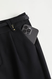 2025 personalizzazioni da donna pantaloni a vita alta pantaloni dritti Casual da donna ufficio estate slim fit da ufficio abiti da ufficio pantaloni formali - Product Image 6