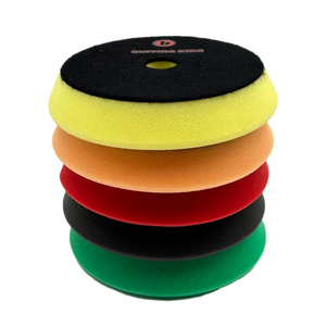 5 pouces 6 pouces 5 couleurs personnaliser Support tampons de polissage en <span class=keywords><strong>mousse</strong></span> Durable éponge professionnelle <span class=keywords><strong>voiture</strong></span> polissage détaillant tampon de polissage OEM - Product Image 1