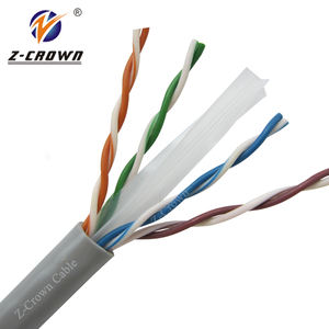 Câble de communication cat6 extérieur 24awg <span class=keywords><strong>lan</strong></span> 0.25 <span class=keywords><strong>m</strong></span> de rouge - Product Image 4