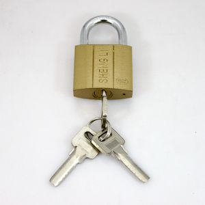 Candado <span class=keywords><strong>Atom</strong></span> de latón de imitación de doble línea de seguridad, barato y Popular (cerraduras de puerta) - Product Image 4