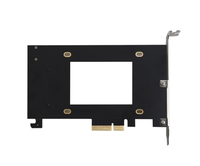 Adaptateur SFF-8639 PCI Express 3.0 X4 U.2 Carte Riser PCIE pour 2.5 pour extension SATA SSD en Stock
