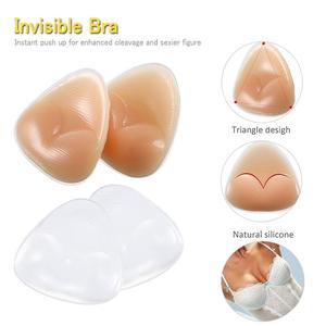 Siliconen Borst Inzetstukken Waterdichte Enhancers Bh Pads Inzetstukken Voor Badpakken En Bikini Borst Push-Up Pad - Product Image 5