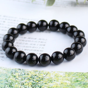 Black Agate Beads <b>Bracelet</b> 6mm Round <b>Ball</b> Shape For Gift Jewelry Fashionable Unisex <b>Bracelet</b> - Product Image 1