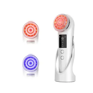 Personal beauty care skin rejuvenation ice compress facial skin tightening machine face massager rf ems instrument