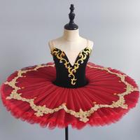 Tutu de ballet élégant avec appliques, robe de danse sans manches de haute qualité, haute couture, sur mesure